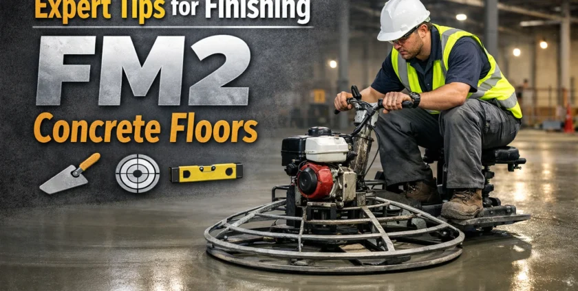 Expert Tips for Finishing FM2 Concrete Floors
