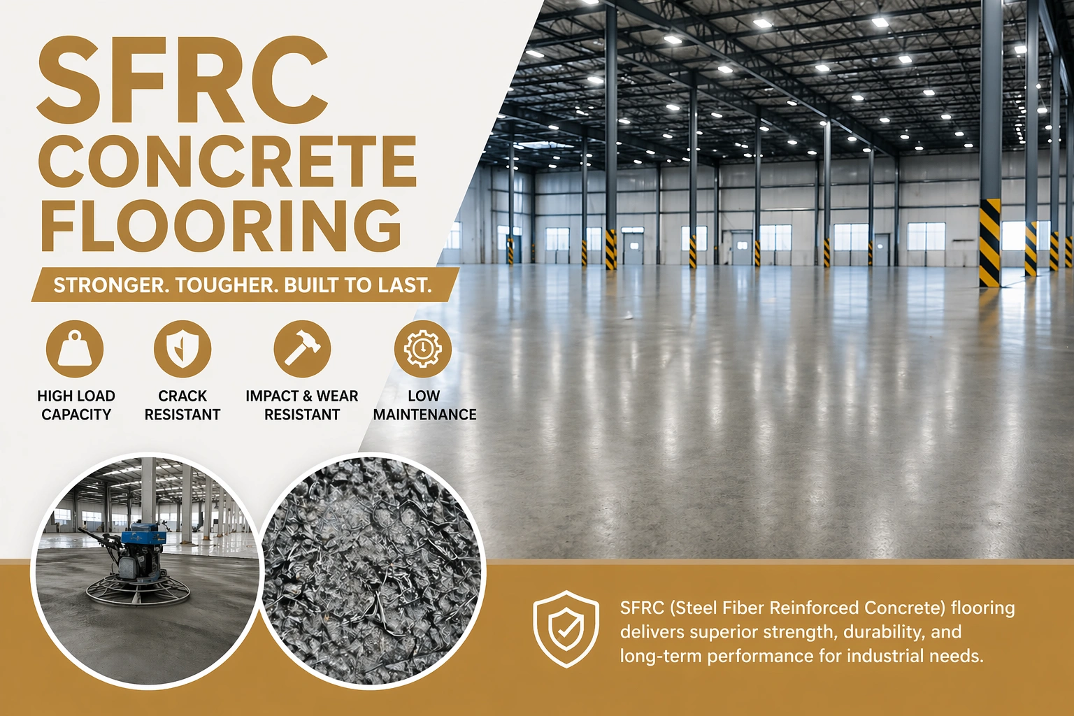 SFRC concrete flooring service
