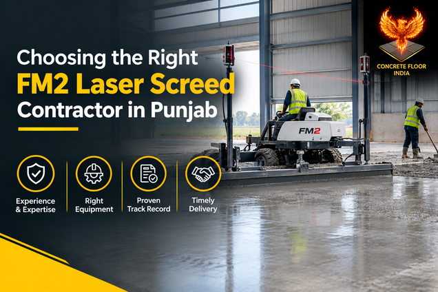 Choosing the Right FM2 Laser Screed Contractor in Punjab