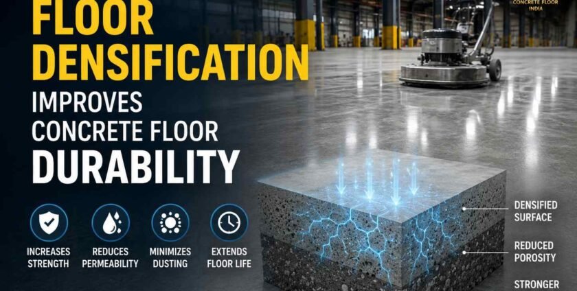 How floor densification improves concrete durability