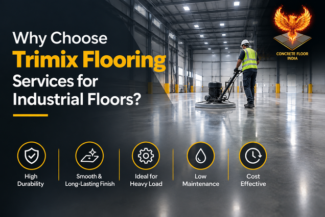 Why Choose Trimix Flooring Services for Industrial Floors