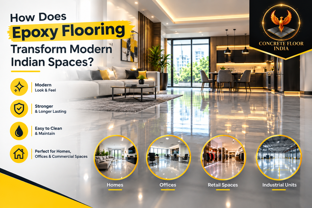 How Does Epoxy Flooring Transform Modern Indian Spaces?